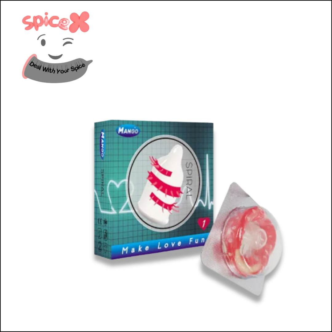 MANGO SPIRAL SPIKE CONDOM