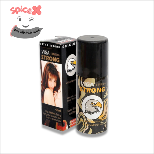 VIGA 1 Million Strong Delay Spray 45ml | Last Longer in Bed With Vitamin E