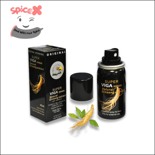 Super Viga 990000 Natural Ginseng Extract Long Time Spray For Men (45 ml)