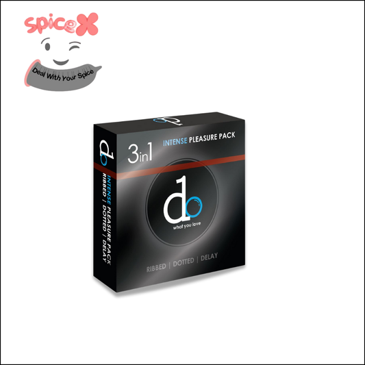 Do Intense Pleasure pack of 3 Condoms