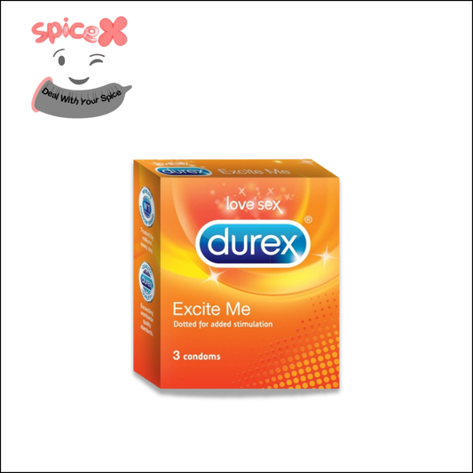 Durex Excite Me Condom Pack of 3