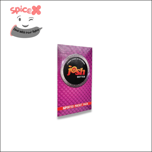 Josh Dotted Condom Pack of 4