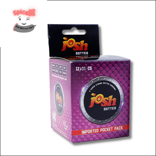 JOSH Dotted Condoms Complete Box of 48 Condoms