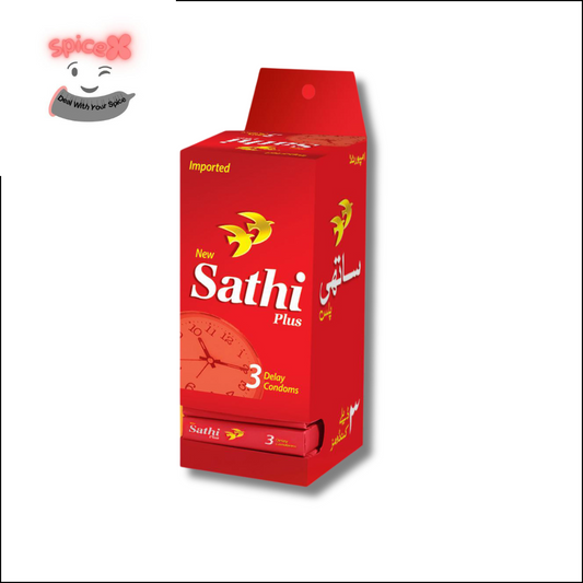 SATHI Plus Imported Condoms Complete Pack of 18 Condoms