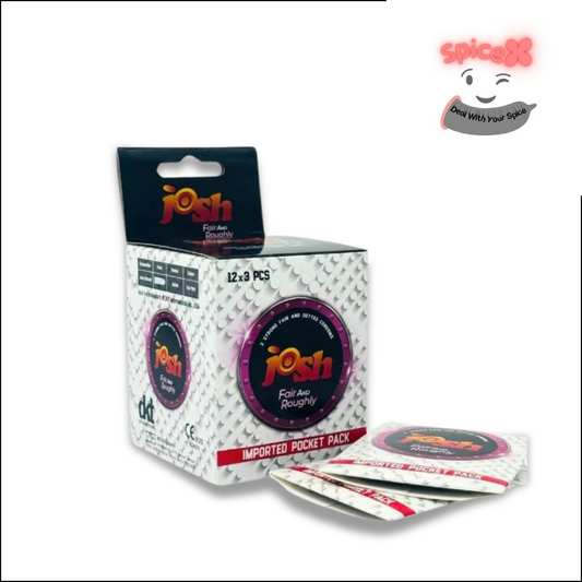 JOSH Fair and Roughly Condoms Complete Box 48 Condoms